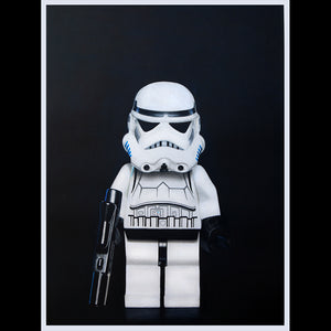 "Lego Stormtrooper" By Jordanna Ber
