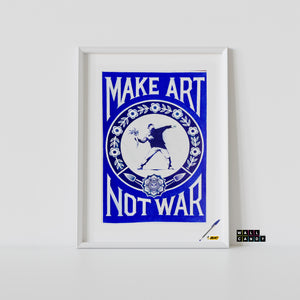 Make Art Not War by Jack Ananou