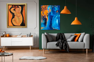 "Luca " Abstract Art by Ilana Fine