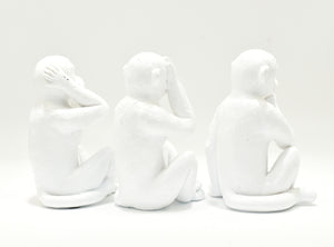 See No Evil, Hear No Evil, Speak No Evil - Decorative Sculptures