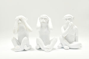 See No Evil, Hear No Evil, Speak No Evil - Decorative Sculptures