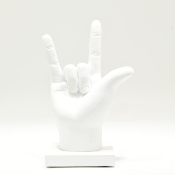 I Love You Finger Sign - Decorative Sculptures