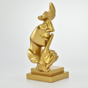 Silence is Golden - Decorative Sculptures