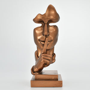 Silence is Golden - Decorative Sculptures