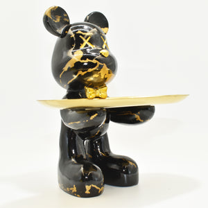 Butler Bear - Decorative Sculptures