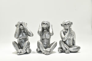 See No Evil, Hear No Evil, Speak No Evil - Decorative Sculptures