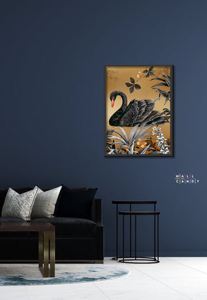 Black Swan II Home Decor Art Print