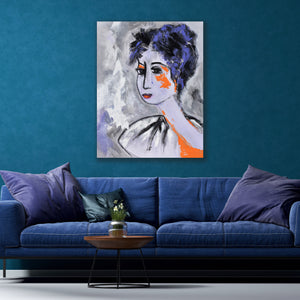 "Mila  " Abstract Art by Ilana Fine