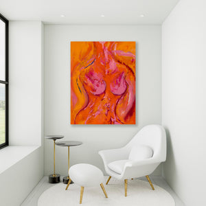 " Nudell " Abstract Art by Ilana Fine