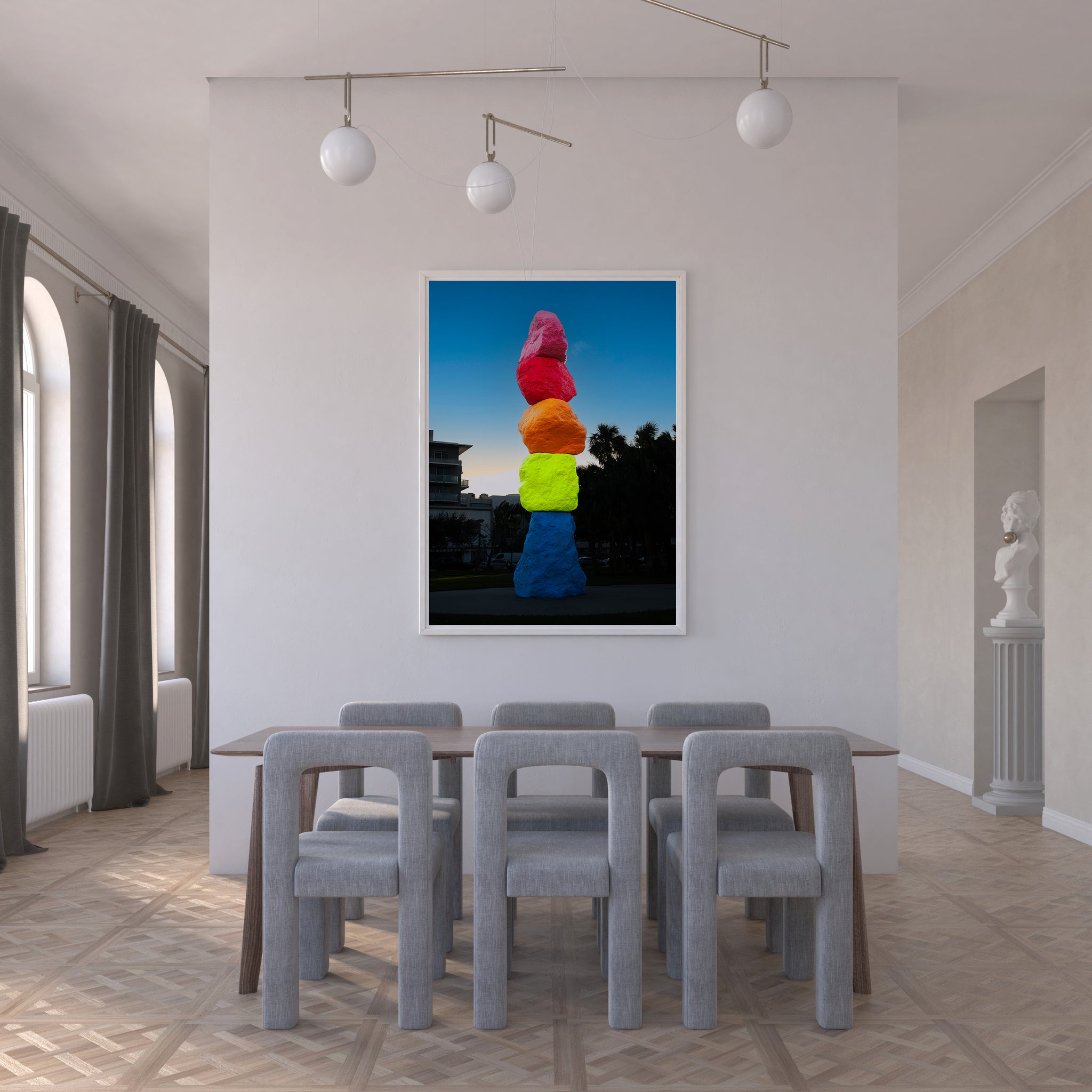 " Miami Mountain" Miami Beach  by Stevie Beezie