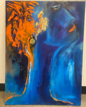 "Luca " Abstract Art by Ilana Fine