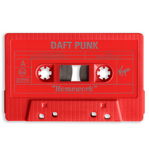 "Daft Punk" Cassette Tape Art by Wallcandy