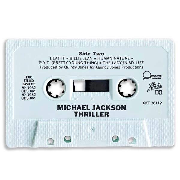 " Michael Jackson -Thriller " Cassette Tape Art by Wallcandy