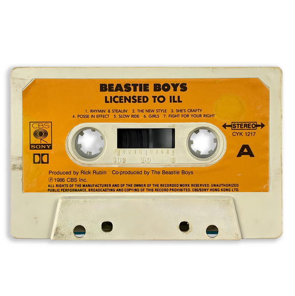 " Beastie Boys" Cassette Tape Art by Wallcandy
