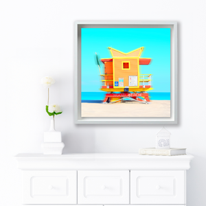 "Lifeguard Tower Icons - 3rd Street-  " South Beach  by Stevie Beezie
