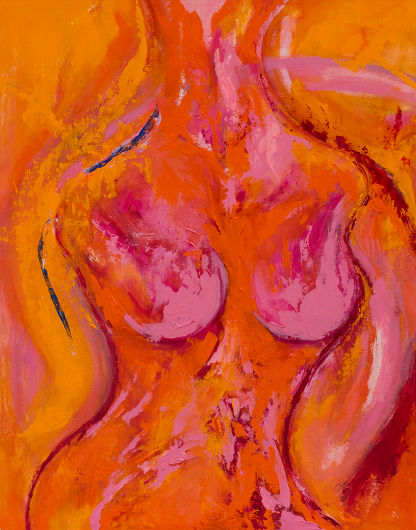 " Nudell " Abstract Art by Ilana Fine