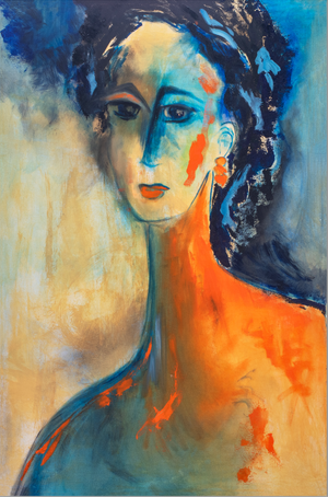 " Regina  " Abstract Art by Ilana Fine