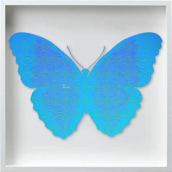 Butterfly " Coolblue " by Wallcandy