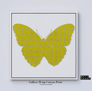 Butterfly " Papillon Jaune " by Wallcandy