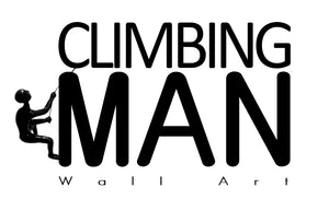 Climbing Man - WallArt - Sculptures