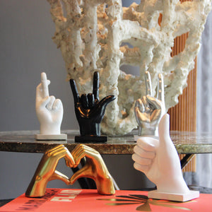 I Love You Finger Sign - Decorative Sculptures