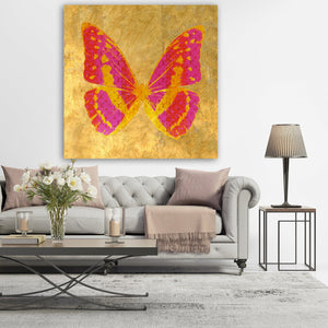 Butterfly " Gold leaf" By Wallcandy
