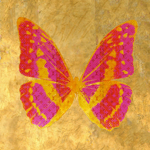 Butterfly " Gold leaf" By Wallcandy