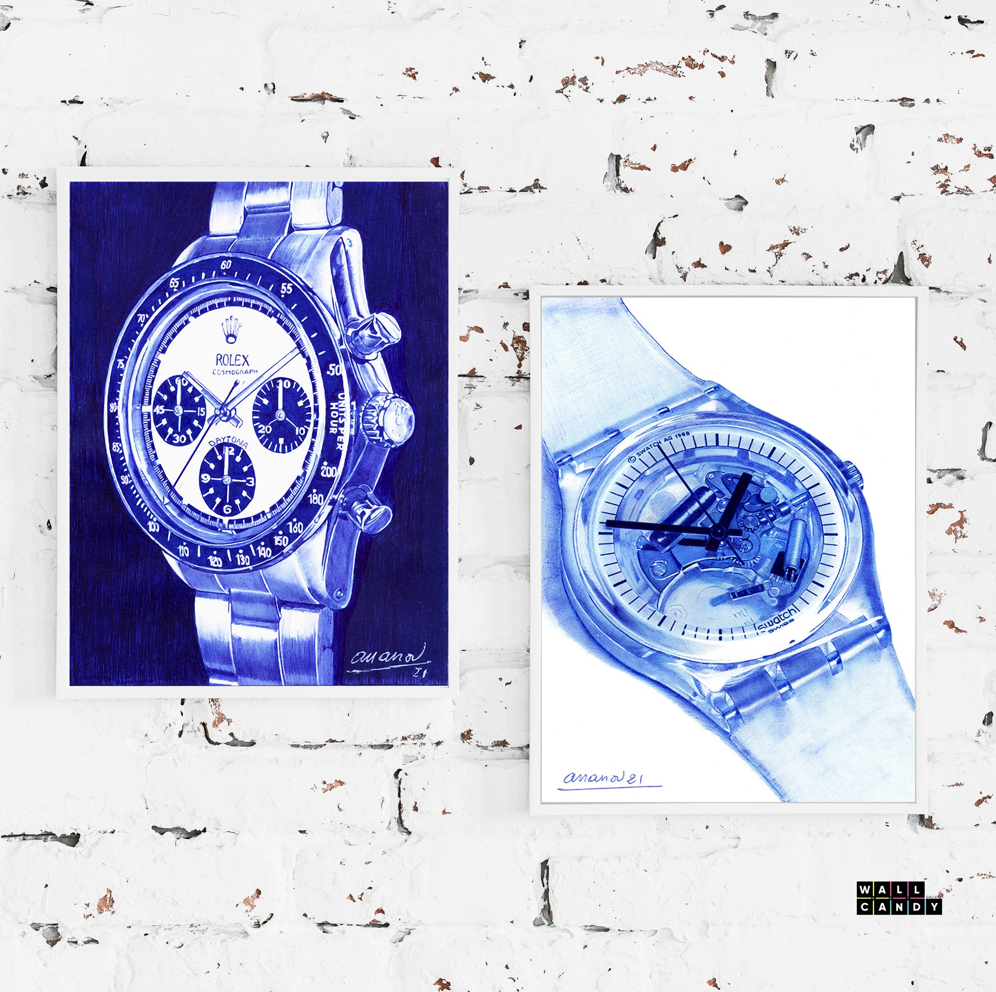 Rolex Colour Pencil Drawing Rolex Limited Edition Caran D'Ache