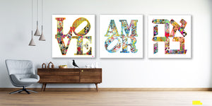 " LOVE " NEW EDITION By WALLCANDY