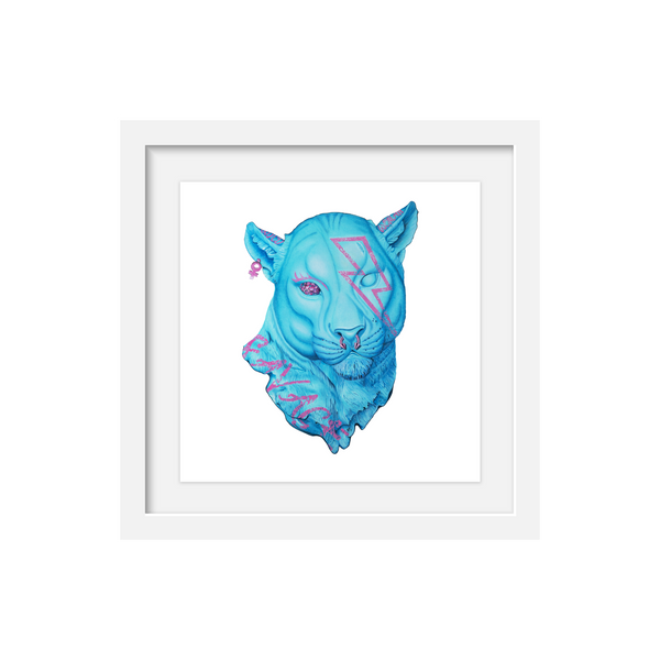 Bowie the Panther / Not your Trophy / illustration by Jordanna Ber