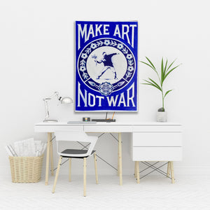 Make Art Not War by Jack Ananou
