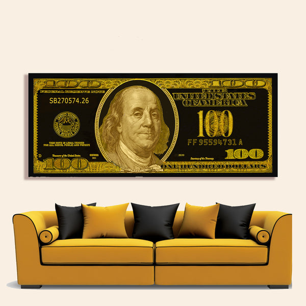 The Benjamins - Solid Gold by Wallcandy