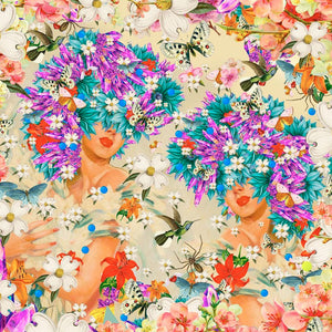 "Flower Brain Twins" By Krovblit