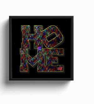 Home "Neon Hearts " By Beezie