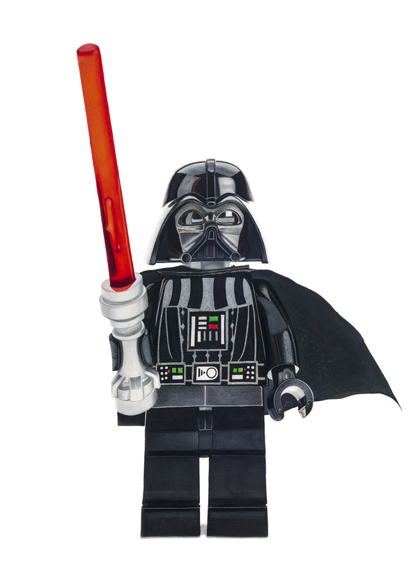 "Lego Darth Vader" By Jordanna Ber