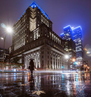 Downtown Umbrella /  Art Photography / Nate Silver