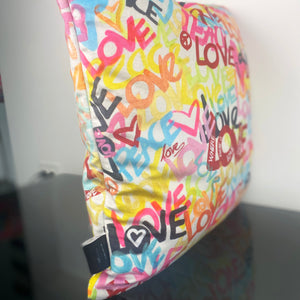 " Where there is Love " by Hanta Pop Art Pillows