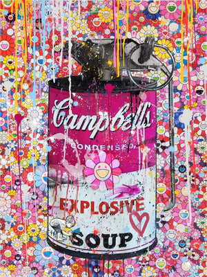 CAMPBELL'S POP " REDSOUP " By WALLCANDY