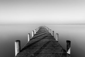 "Pier Point" Black&White - Landscape Photography
