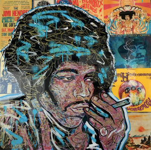 Jimmy Hendrix / Pop Art / Daniel Ceci
