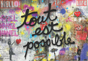Tout Est Possible No3 By Wallcandy