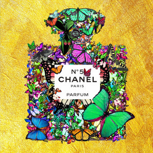 "CHANEL'S BUTTERFLY PARTY  " By FRED TIGER