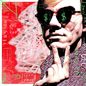 " PEACE OUT WARHOL " By FRED TIGER
