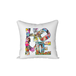 " Home" Pop Art Pillow by Wallcandy